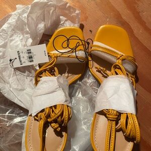 Express Mustard Women's Sandals